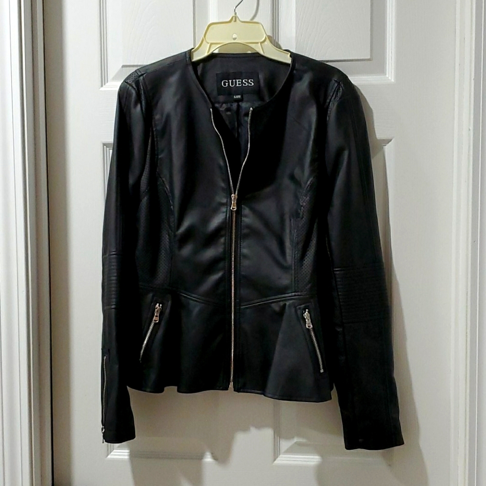 GUESS faux leather jacket